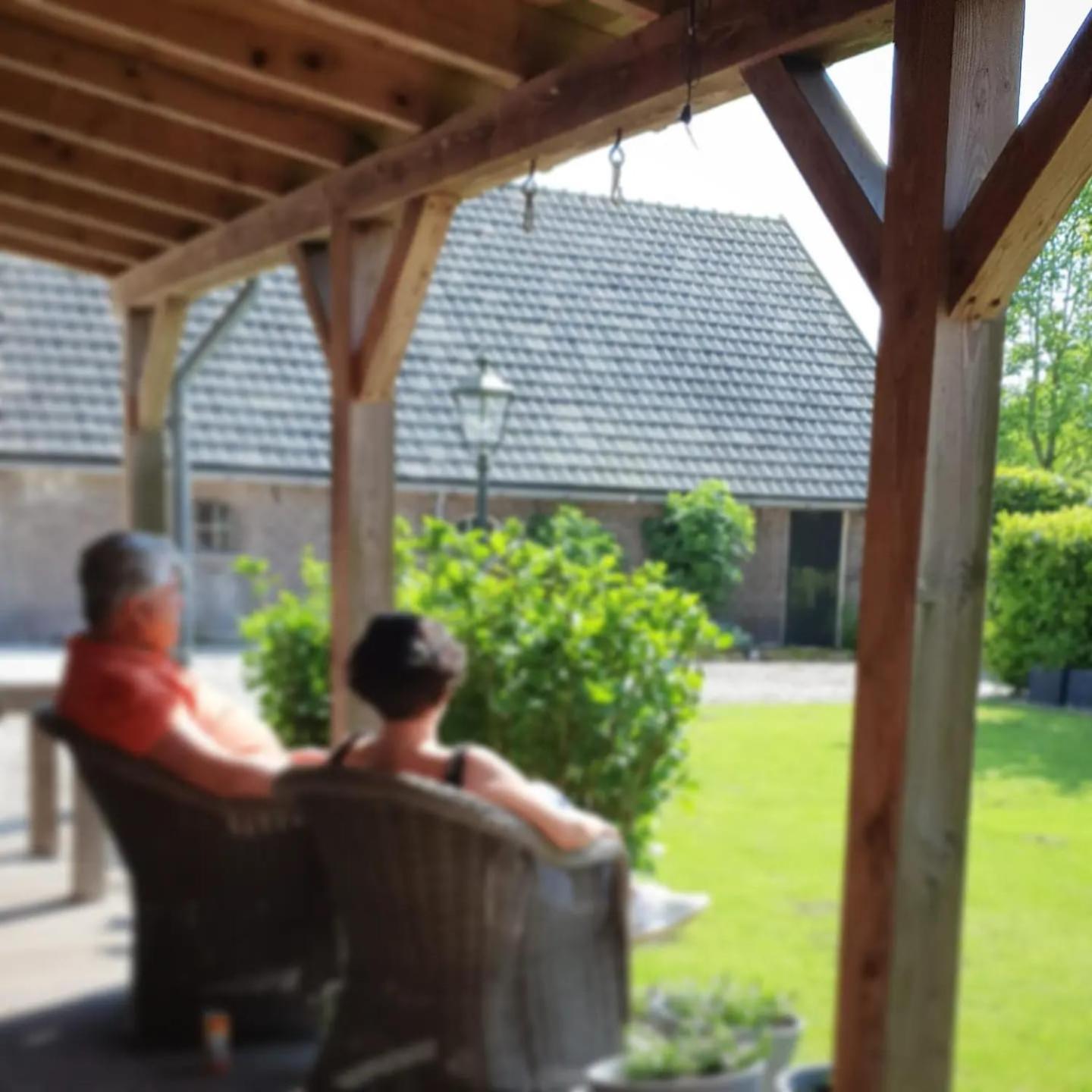 Bed And Breakfast 'Wij En De Zande' - Kamer Met Vide Kamperveen Exterior foto
